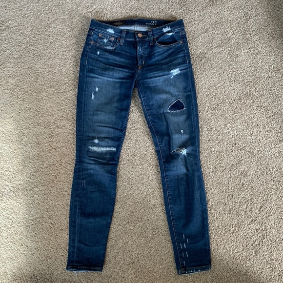 J. Crew Denim - J Crew | Distressed Toothpick Jeans